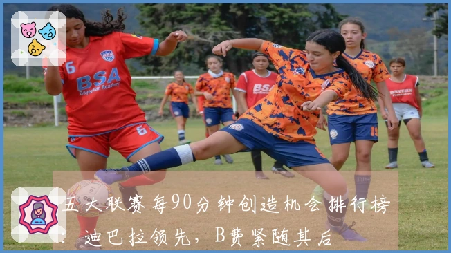 五大联赛每90分钟创造机会排行榜：迪巴拉领先，B费紧随其后